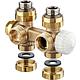 Kit multilux 4  pour installation bitube, version tête thermostatique DX Anwendung 1