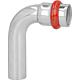 Acier C Contour V Raccord A sertir Coude 90 ° F x M 15 mm