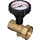 Vanne à boisseau sphérique avec emplacement pour sonde Standard 1