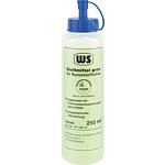 Lubrifiant WS pour tuyau plastique vert - approuvé DVGW flacon doseur 250 ml