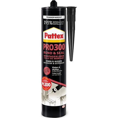 Adhésif de montage Pattex PL 300 transparent, 300g