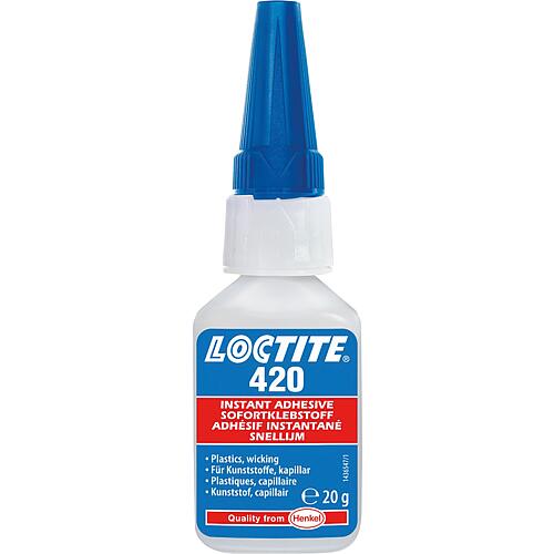 Colles instantanées pour plastiques, LOCTITE® 420 (capillaire)