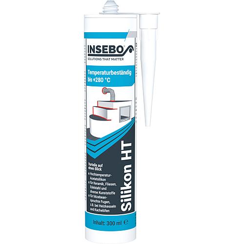 Silicones haute température HT, rouge Standard 1