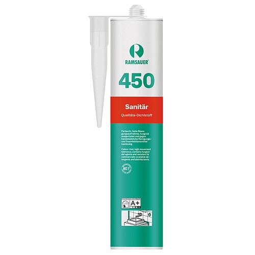Silicone sanitaire RAMSAUER 450 MATT Cartouche de 310ml Standard 1