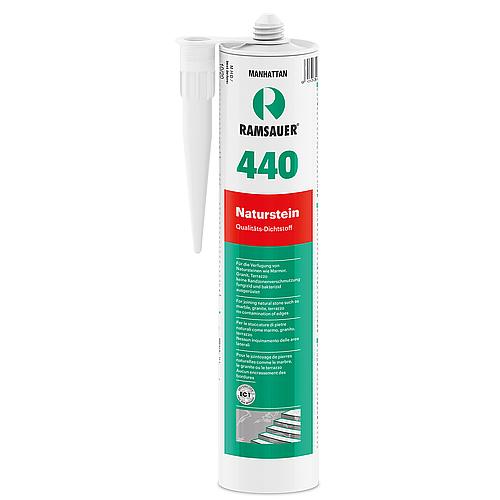 Pierre naturelle 440 anthracite foncE masse d'EtanchEification neutre à base de silicone 310ml                       ;