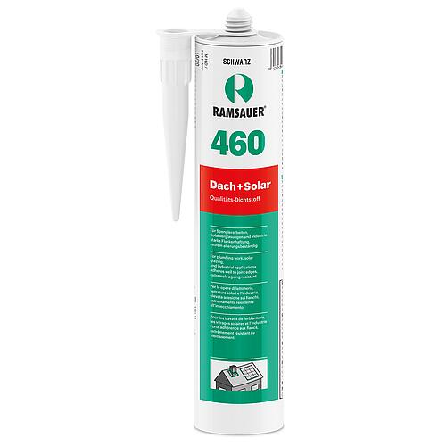 Mastic d’étanchéité toiture + solaire 460 transparent neutre réticulé cartouche 310 ml