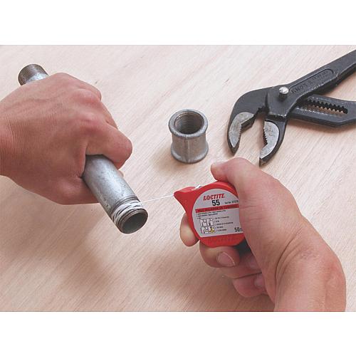 Fil d´étanchéité Loctite® 55 Anwendung 2