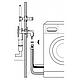 Joint pour flexible de machine à laver