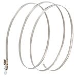 Collier de serrage à vis sans fin W1 Acier inoxydable