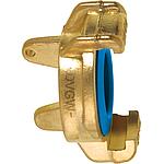 GEKA plus raccord aveugle pour eau potable, laiton sans plomb