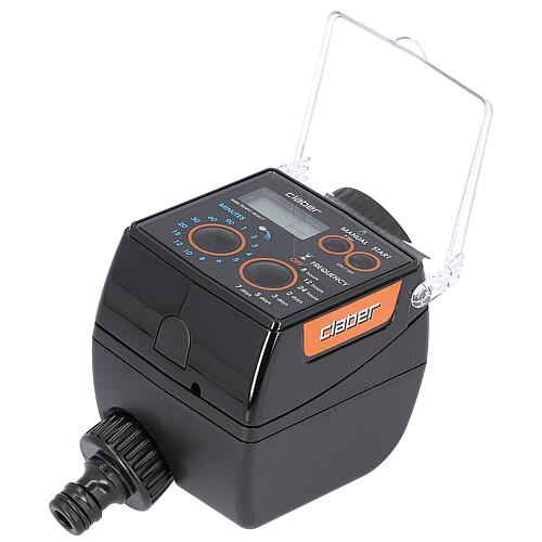 Programmateur d'arrosage Tempo Select, monocircuit, DN20(3/4"), 14 programmes, avec entree capteur