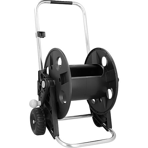 Chariot dévidoir en plastique/aluminium, Genius Standard 1
