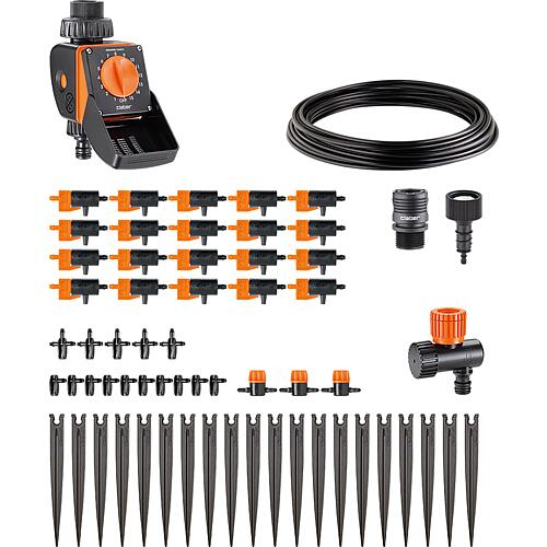Kit de démarrage Irrigation goutte à goutte "Timer Kit 20 Logica", pour jusqu'à 20 plantes
 Standard 1