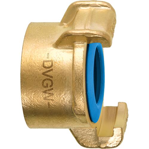Geka plus pièce filetée pour eau potable, DN20 (3/4"), Femelle, Laiton femelle