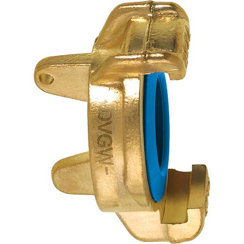 GEKA plus raccord aveugle pour eau potable, laiton sans plomb Standard