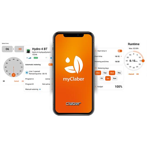 Magnetventil mit Steuereinheit, Bluetooth, DN 25 (1") Anwendung 2
