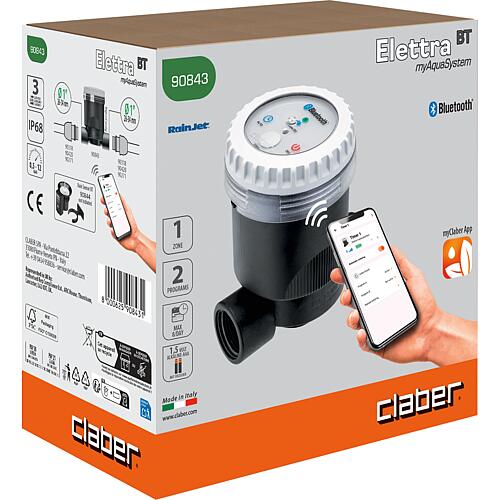 Magnetventil mit Steuereinheit, Bluetooth, DN 25 (1") Anwendung 1