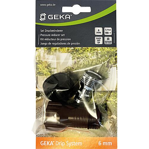 Kit de Réducteurs de pression Geka Drip System, ø 6 mm Anwendung 1