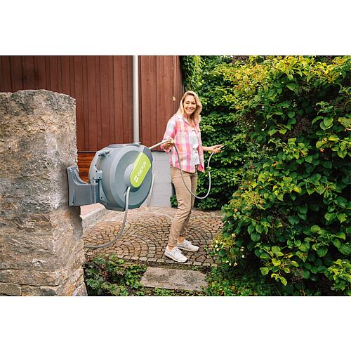 Devidoir mural GEKA pour tuyau automatique GEKA K25 Anwendung 7