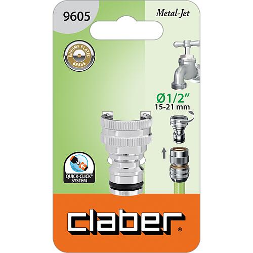 Nez de robinet Claber DN 15 (1/2") Femelle Laiton femelle