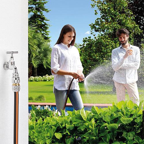 Nez de robinet, Femelle Anwendung 3