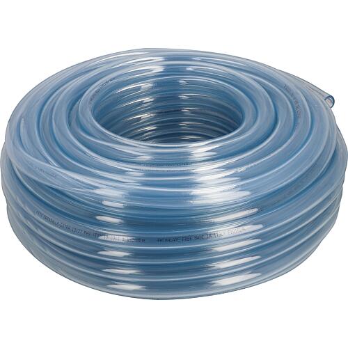 Tuyau transparent en PVC 19 mm 1 rouleau de 50 m epaisseur 4 mm - 3/4"