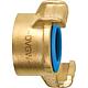 Geka plus pièce filetée pour eau potable, DN20 (3/4"), Femelle, Laiton femelle