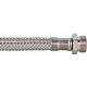 Flexibles tressés 3/8",
1 x droit avec embout conique (M)
1 x droit avec raccord Anwendung 1