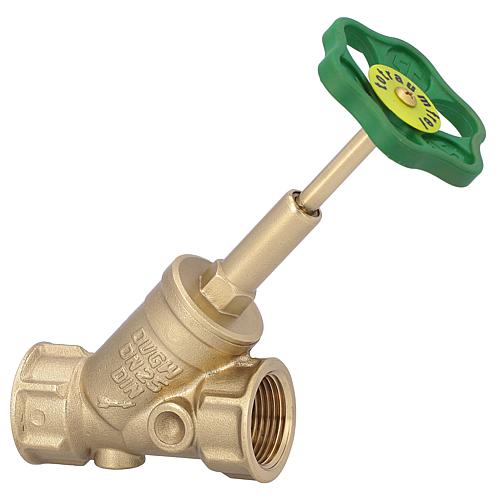 Vanne à siège incliné avec Femelle sans vidange Anwendung 1