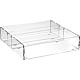 Box de rangement en plexiglas transparent 240x50x240 mm