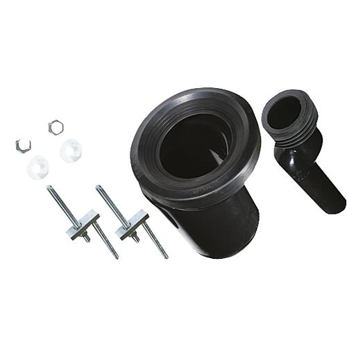 Kits manchons en PE pour WC suspendus, excentré de 25 mm Standard 1