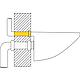 Tubulure d´arrivée d´eau en PE pour WC suspendu Standard 2