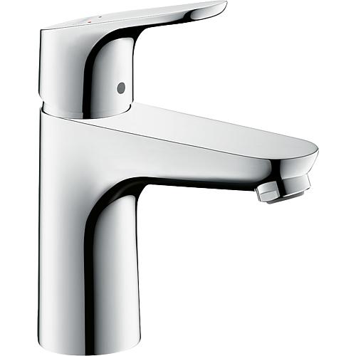 Mitigeur de lavabo Hansgrohe 100 Focus Eco C3 saillie 119 mm chrome