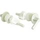 Charnières, plastique, convient pour abattant WC "Twist" Standard 1