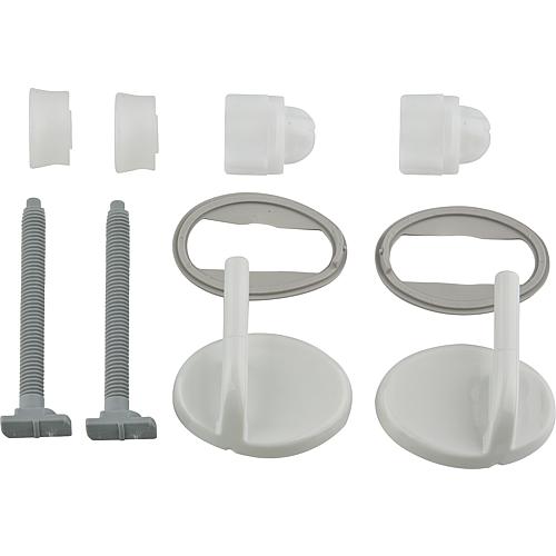 Charnières universelles, plastique  Standard 1