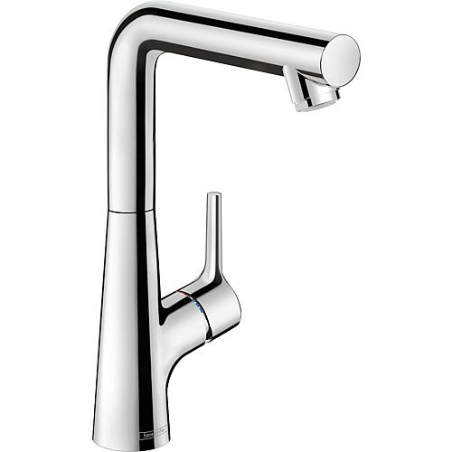 Mitigeur de lavabo Hansgrohe Talis S saillie 152 mm chrome bec pivotant