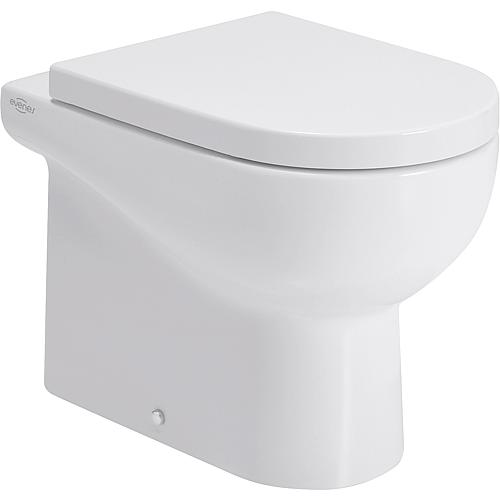 WC sur pied à fond creux Nuvola, sans bord de rinçage Standard 1