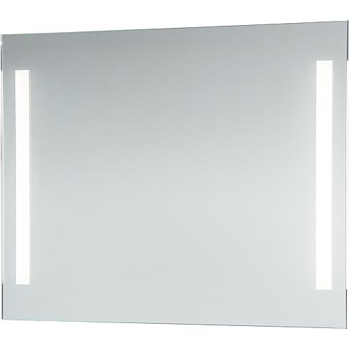 Miroir LED Earline sans interrupteur lxhxp: 1200x800x30 mm, 10,8W
