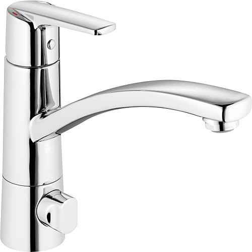 Mitigeur d´évier Alpha 300 avec vanne de raccordement lave-linge/vaisselle Standard 1