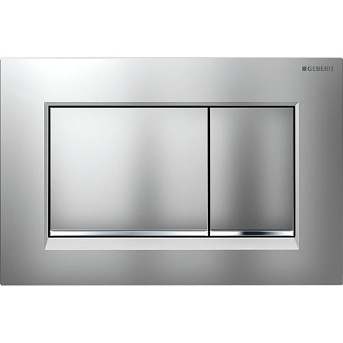 Plaques de commande Sigma 20 Square, pour rinçage à 2 quantités
 Standard 4