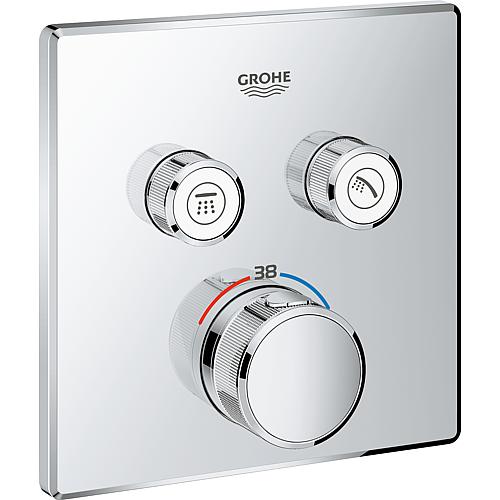 Mitigeur thermostatique encastré Grohe Grohtherm SmartControl, avec 2 fonctions Standard 1