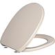 siege de WC Twist avec charniere en acier inox bahama-beige