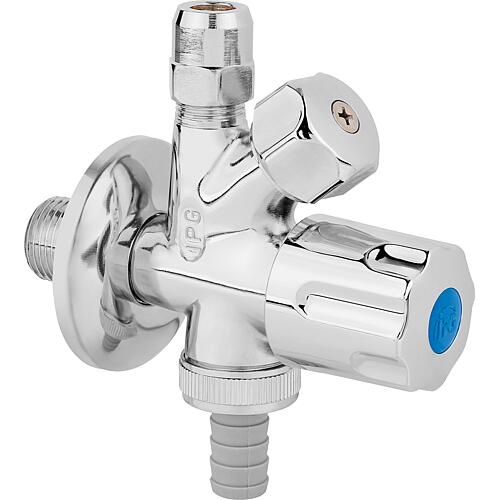 Vanne équerre combinée DN 15 (1/2")