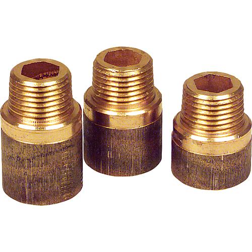 Kit de rallonge de robinet Bronze, DN 15 (1/2"), 180 pièces Anwendung 1