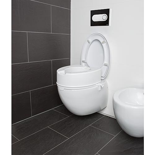 Rehausse-WC Elga, assise haute Anwendung 3