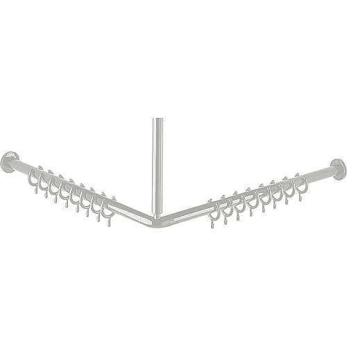 Œillet de rideau ouvert en nylon série 400 Standard 1