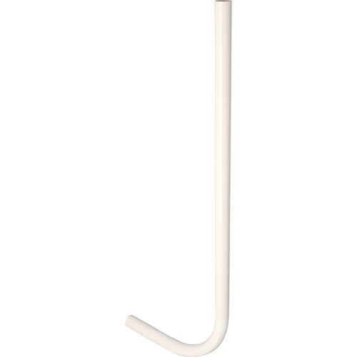 Tube de chasse plastique blanc droit pour chasse 3/4" Ø 26 mm x 700 mm de long