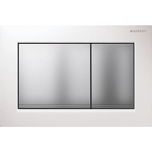 Plaque de commande Omega 20 Sqaure, pour rinçage à 2 quantités
 Standard 3