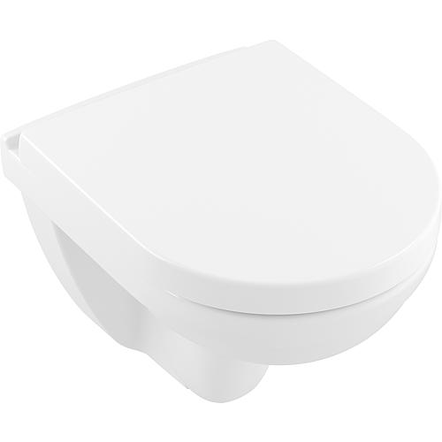 Pack WC combiné Compact sans bord de rinçage O.Novo Compact  Standard 1