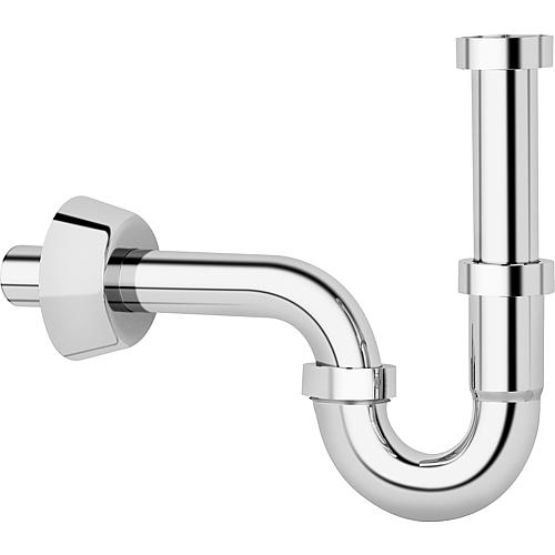 Siphon tubulaire pour lavabos ABS